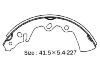 刹车蹄片 Brake Shoe Set:3514-26-38Z