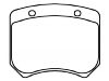тормозная кладка Brake Pad Set:GBP90103