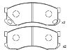 тормозная кладка Brake Pad Set:MC838357