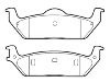 Pastillas de freno Brake Pad Set:4L3Z-2200-AB
