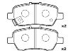 Plaquettes de frein Brake Pad Set:06430-SFE-000